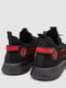 Черные текстильные кроссовки на шнуровке | 6759431 | фото 4