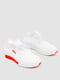 Белые текстильные кроссовки на шнуровке | 6759432 | фото 3