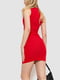 Красное мини-платье с фигурным вырезом | 6759483 | фото 4