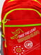 Червоний рюкзак з бічними кишенями сіткою | 6759517 | фото 4