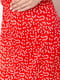Красный сарафан с расклешенной юбкой | 6759527 | фото 5