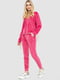 Рожевий спортивний костюм: толстовка та джогери | 6759576 | фото 3