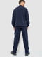 Темно-синій спортивний костюм: кофта та штани | 6759585 | фото 4