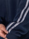 Темно-синій спортивний костюм: кофта та штани | 6759585 | фото 5