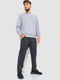 Сірий спортивний штани з кишенями | 6759593 | фото 2