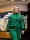 Костюм-двійка "Марго" зелений із структурованого вельвету: бомбер та штани | 6759746 | фото 2
