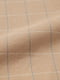 Рубашка фланелевая бежевая с клетчатым узором | 6759826 | фото 8