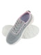 Сірі текстильні кросівки на білій підошві | 6759938 | фото 3