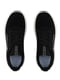 Чорні текстильні кросівки на білій підошві | 6759940 | фото 4