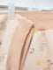 Комплект у пологовий “Слоненятко” бежевий з інтерлоку: сорочечка, повзунки та шапка | 6760108 | фото 3