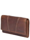 Шкіряний коричневий гаманець | 6760240 | фото 2