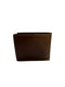 Шкіряний темно-коричневий гаманець | 6760396 | фото 2