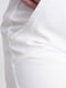 Білі шорти з еластичним поясом та кишенями | 6761013 | фото 4