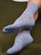 Демісезонні сірі шкарпетки з принтом | 6761050 | фото 2