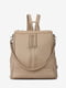 Рюкзак кожаный цвета светлый тауп | 6761103 | фото 2