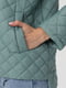 Куртка однотонна оливкова | 6748060 | фото 5