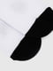 Шкарпетки білі з принтом | 6748201 | фото 7