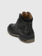 Зимові шкіряні черевики чорного кольору | 6748369 | фото 7