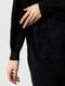 Чорна сукня-худі довжини міді | 6748704 | фото 7