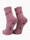 Шкарпетки пудрового кольору з принтом | 6748926 | фото 2