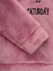 Рожева велюрова піжама: світшот і штани | 6748966 | фото 4