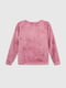Рожева велюрова піжама: світшот і штани | 6748966 | фото 6