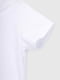 Біла однотонна футболка | 6748980 | фото 3