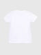 Біла однотонна футболка | 6748980 | фото 4