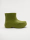 Зелені гумові черевики | 6749029 | фото 5