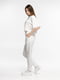 Спортивні штани жіночі MMS 1003-1 XS Білий | 6749087 | фото 3