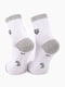 Шкарпетки білі з принтом | 6749112 | фото 2