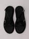 Шкіряні чорні сандалії | 6749264 | фото 7