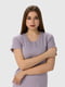 Нічна сорочка фіолетова | 6749358 | фото 2
