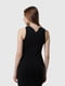 Чорна вечірня сукня з ефектним розрізом | 6749481 | фото 7