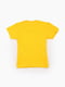 Жовта бавовняна футболка | 6749509 | фото 3