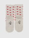 Шкарпетки сірі з принтом | 6749570 | фото 7