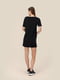 Сукня-футболка чорна з принтом "Weekend vibes" | 6749698 | фото 5