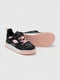 Кросівки для дівчинки чорно-рожеві | 6749734 | фото 2
