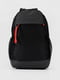 Чорний рюкзак з червоним акцентом | 6750016 | фото 2
