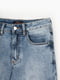 Сині джинсові шорти з закотами | 6750340 | фото 7