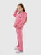 Спортивний костюм рожевий: толстовка і штани | 6750383 | фото 2