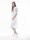Сукня-вишиванка білого кольору  | 6750686 | фото 2