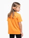 Однотонна футболка помаранчевого кольору | 6750765 | фото 5