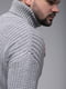 Сірий светр з коміром-гльф | 6750815 | фото 7
