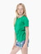 Зелена футболка з бавовни | 6750818 | фото 5