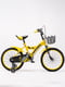 Велосипед Amhapi YM-100-4 18" жовтий  | 6747738 | фото 4