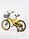 Велосипед Amhapi YM-100-4 18" жовтий  | 6747738 | фото 6