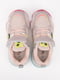 Рожеві кросівки з різнокольоровою підошвою | 6747982 | фото 7