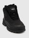 Зимові чорні черевики на штучному хутрі | 6748227 | фото 3