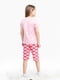 Рожева піжама: футболка і капрі | 6748482 | фото 6